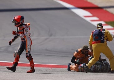 Honda recurre la sanción a Marc Márquez