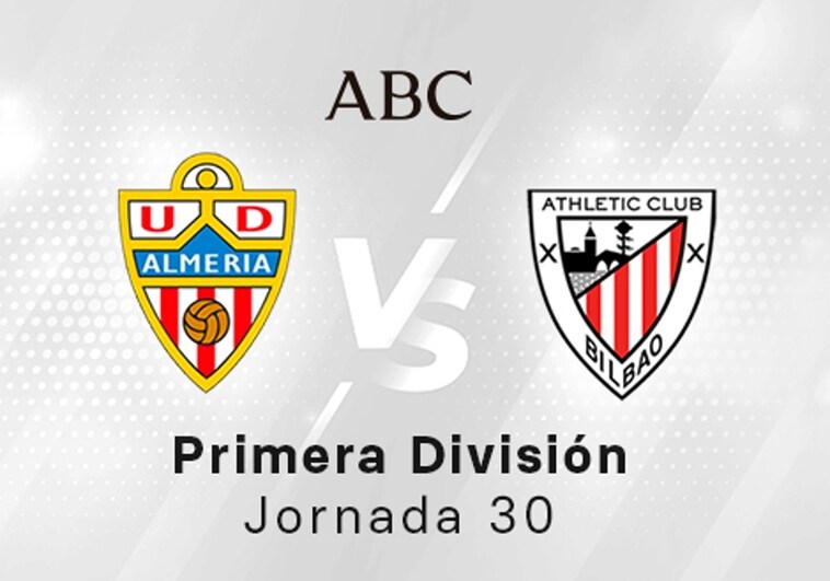 Almería - Athletic, estadísticas del partido