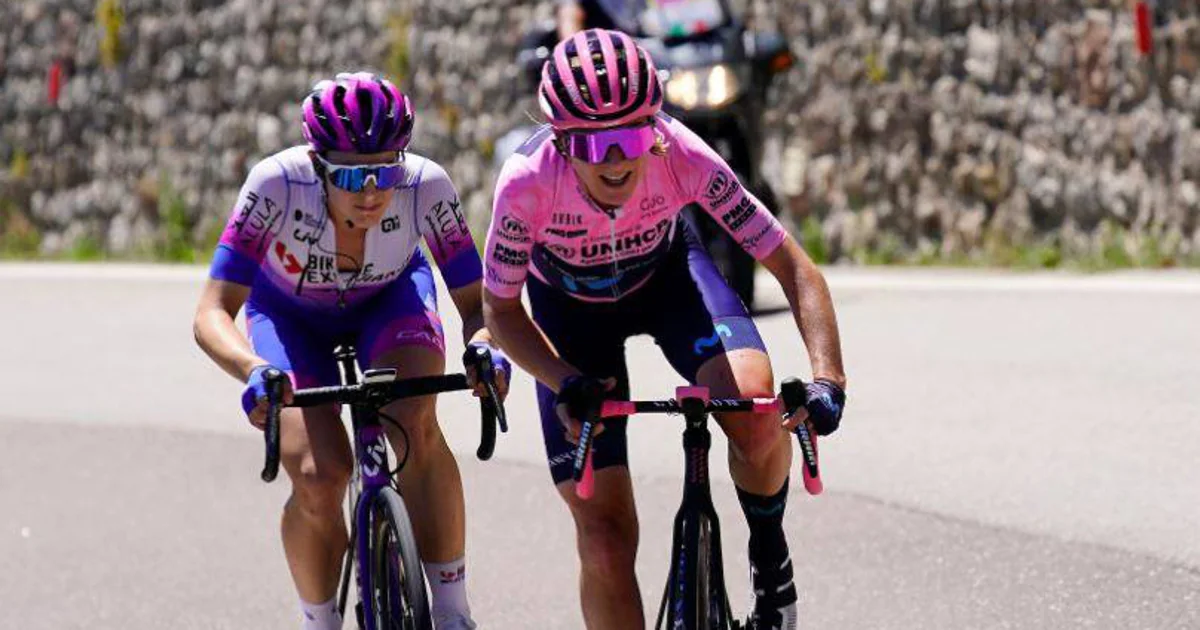 Los lagos de Covadonga encumbran la Vuelta femenina