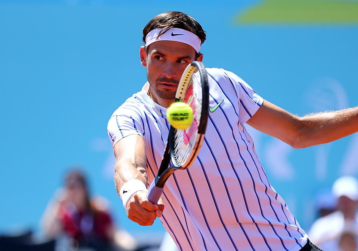 El tenista búlgaro Grigor Dimitrov