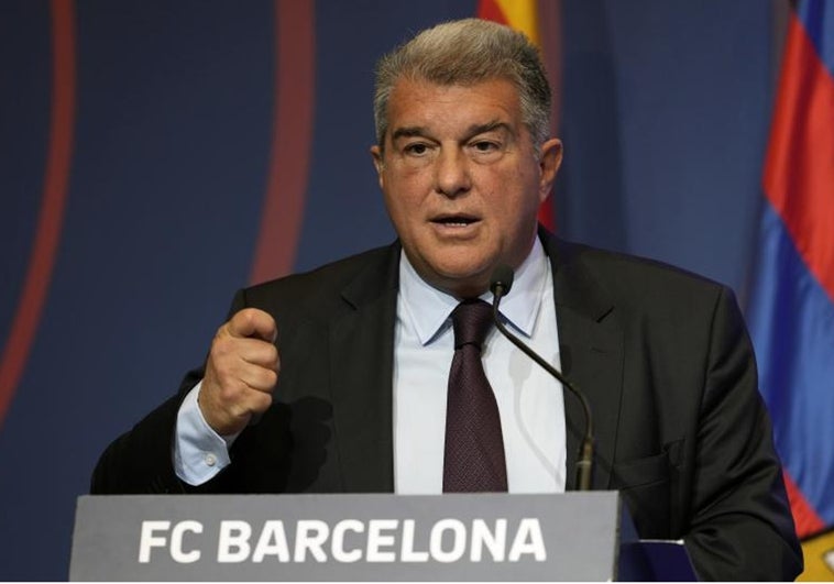 Laporta: «Que el Madrid diga que se siente perjudicado es un ejercicio de cinismo sin precedentes»