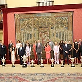 Los Reyes premian a Jon Rahm y Alexia Putellas