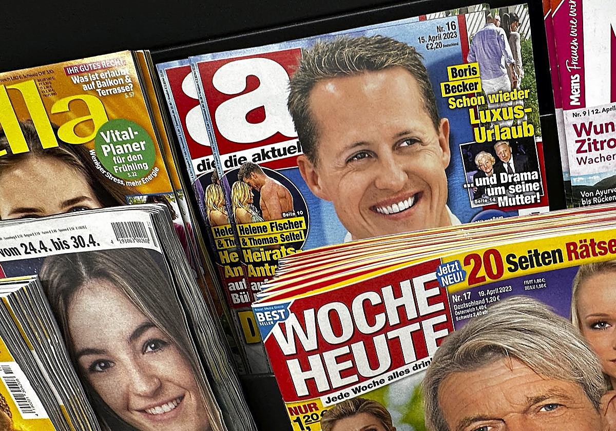 La revista alemana que se inventó la entrevista con Schumacher