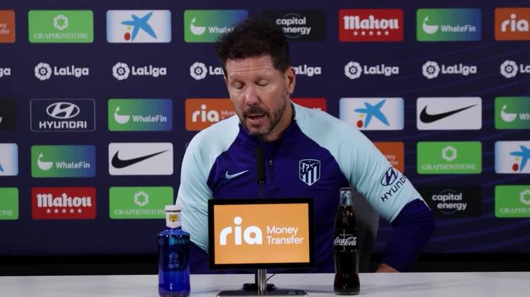 Simeone: "Veo un Barcelona que me gusta mucho"