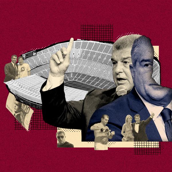 Laporta, el 'bon vivant' que ama Cataluña, las mujeres y al Barça