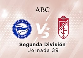 Alavés - Granada, estadísticas del partido