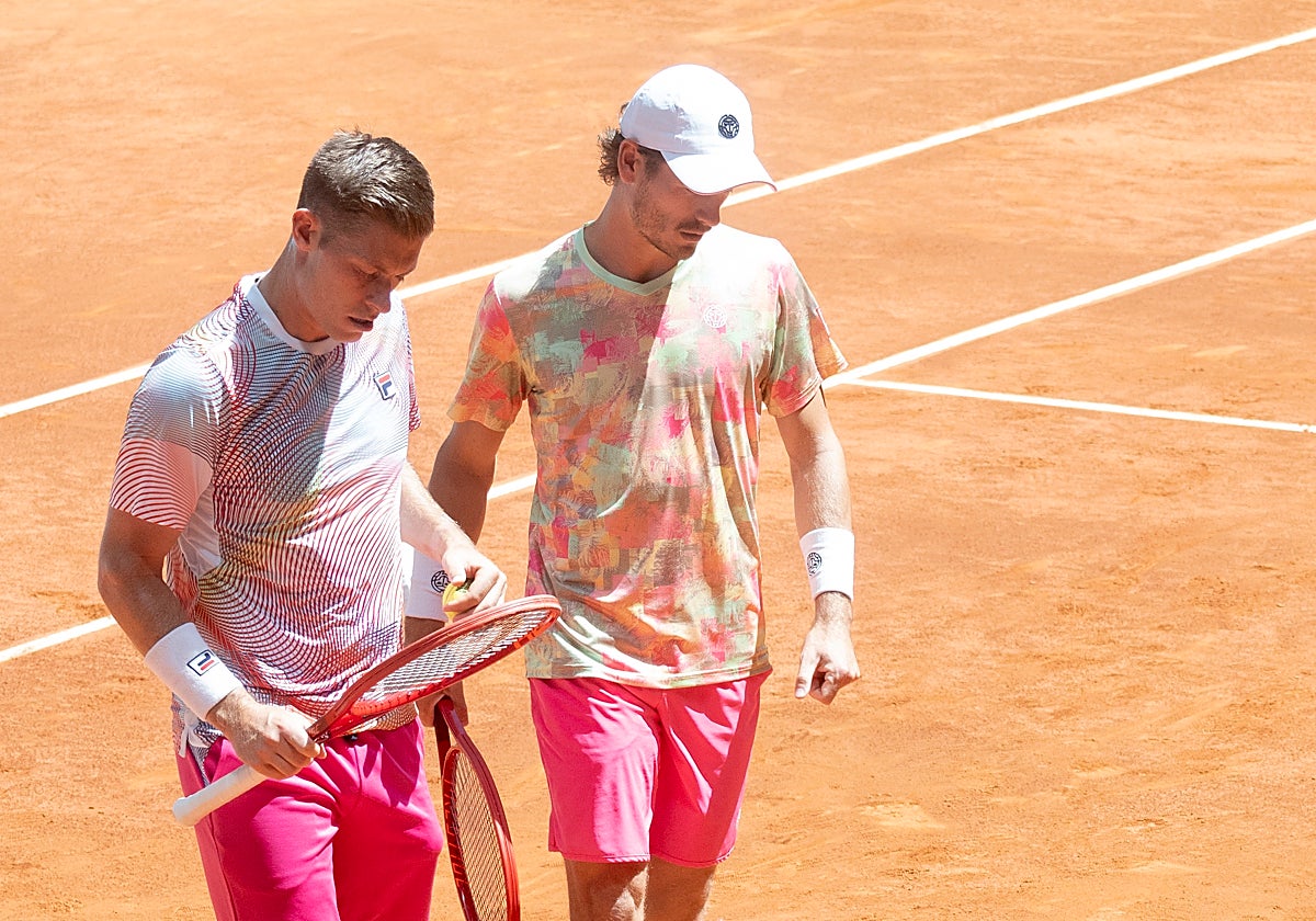 Skupski y Koolhof, los vigentes campeones, en la final del año pasado