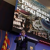 Laporta abre el melón de la privatización del Barça