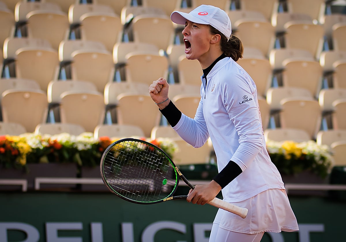 La tenista número uno del mundo, Iga Swiatek