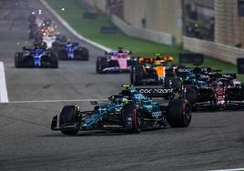 Clasificación F1 GP Azerbaiyán: parrilla de salida para la carrera al sprint y posición de Fernando Alonso y Sainz