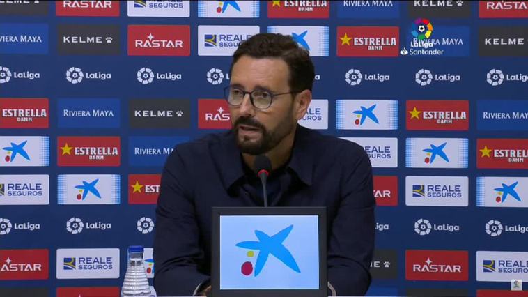 Bordalás: "El equipo ha querido, pero ha habido fases en que no hemos podido"