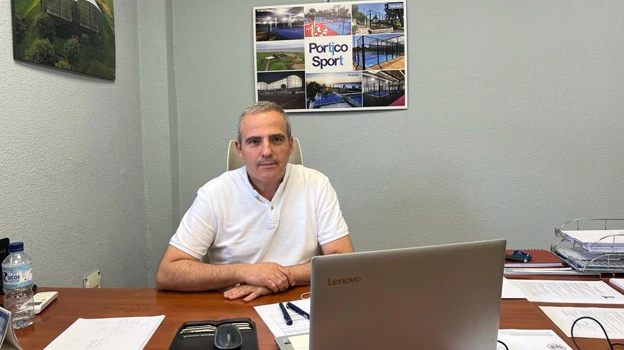 Sergio Tello, director general de Pórtico Sport