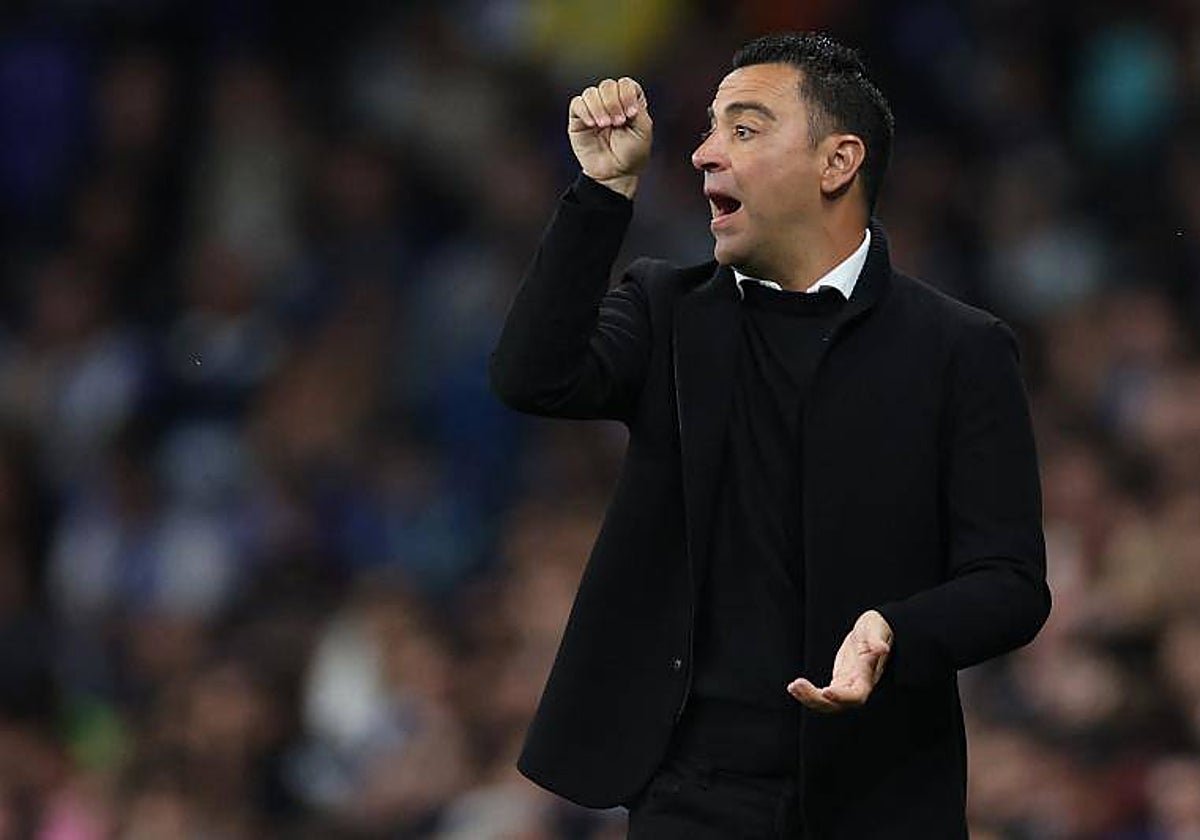 Xavi, este domingo en Cornellá