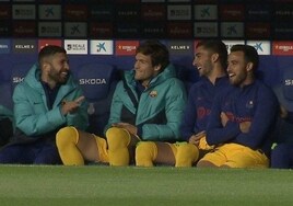 Las burlas de Jordi Alba y Ferran Torres a Óscar Gil y el Espanyol: «Estáis muertos»