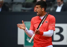 Djokovic se despide de Roma en cuartos al caer eliminado ante Rune