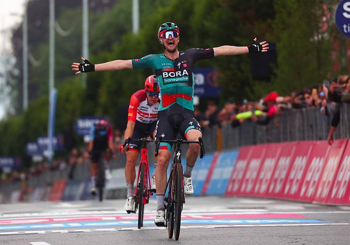 Nico Denz se impuso en un esprint de tres