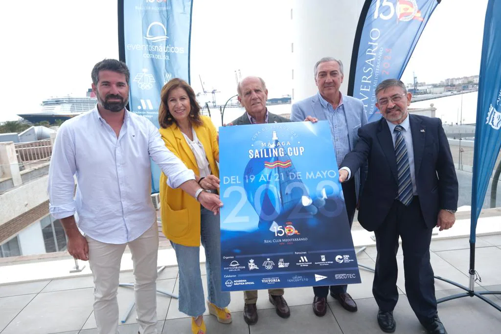 Une vingtaine de bateaux de la V Regata Málaga Sailing Cup