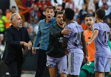 Así fue la primera expulsión de Vinicius como jugador del Real Madrid