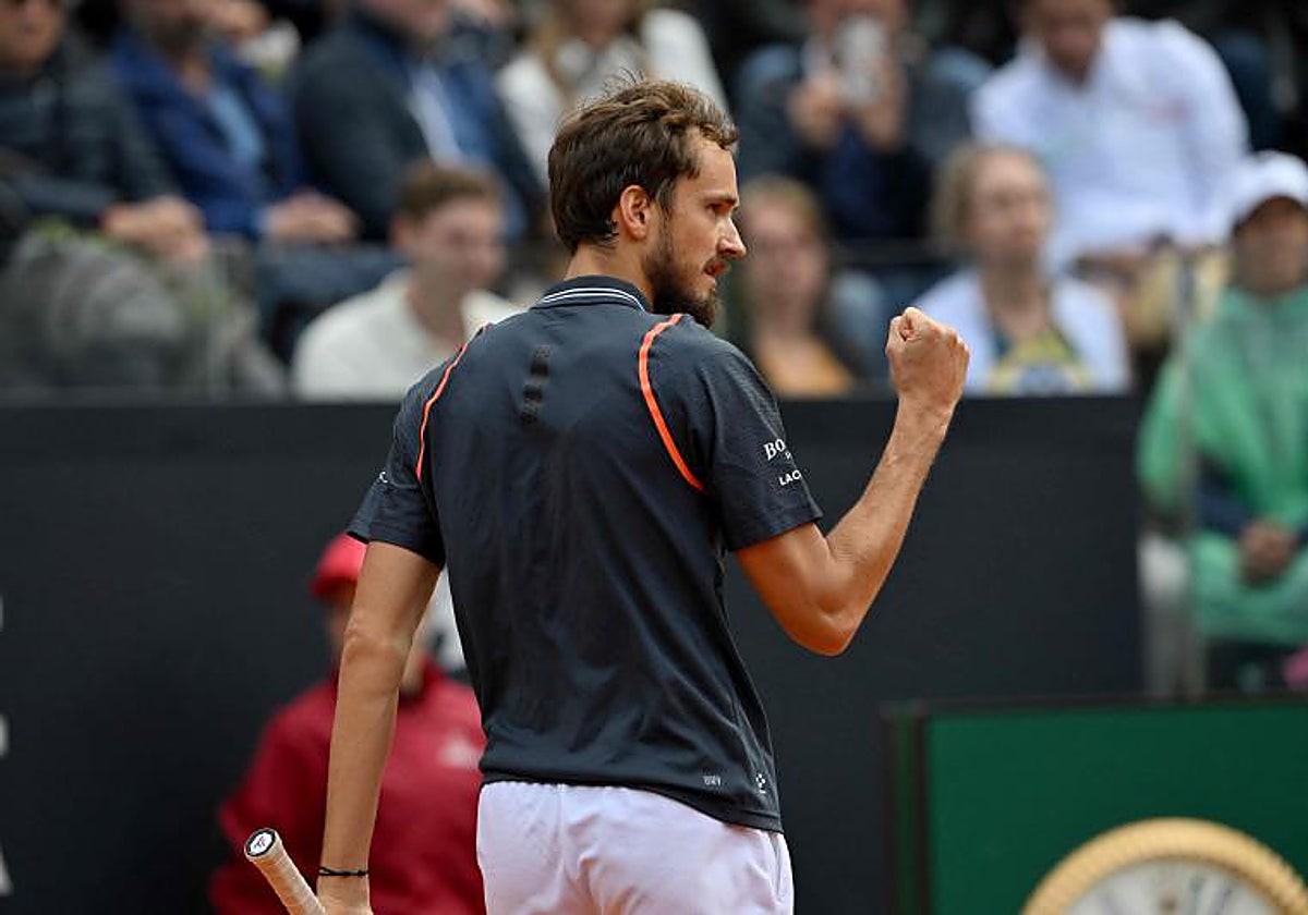 Daniil Medvedev, ganador del Masters 1.000 de Roma