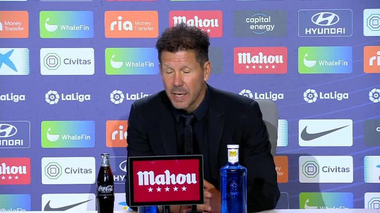 Simeone celebra que "siguen con vida" después de que en noviembre les dieran por muertos