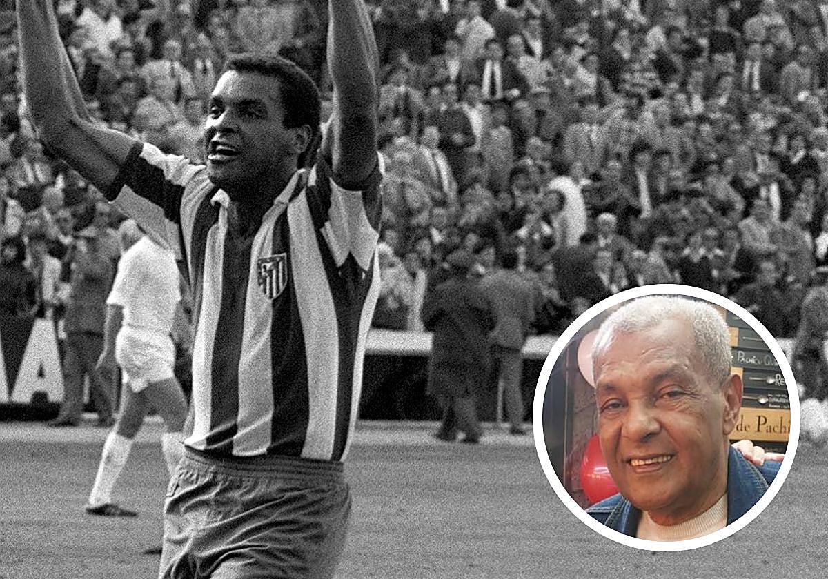 Luiz Pereira ganó la Liga con el Atlético en 1977. Cantó el alirón en el Bernabéu.