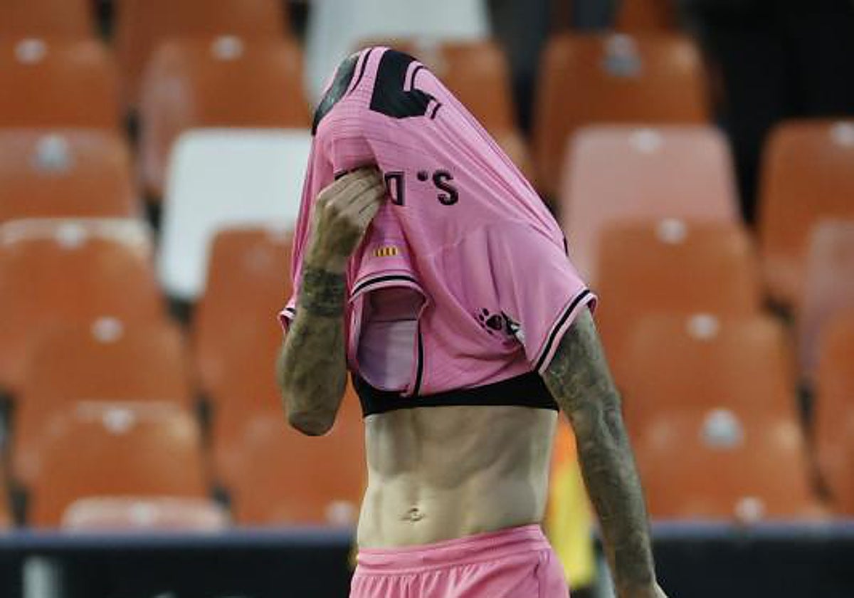 Darder, desolado tras confirmarse el descenso del Espanyol
