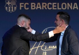 Jordi Alba, adiós al Barcelona sin rencores