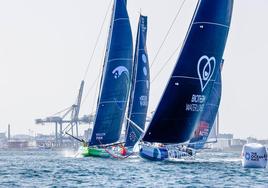 El «Biotherm» y el «WindWhisper» ganaron en Aarhus la regata in port de la Ocean Race