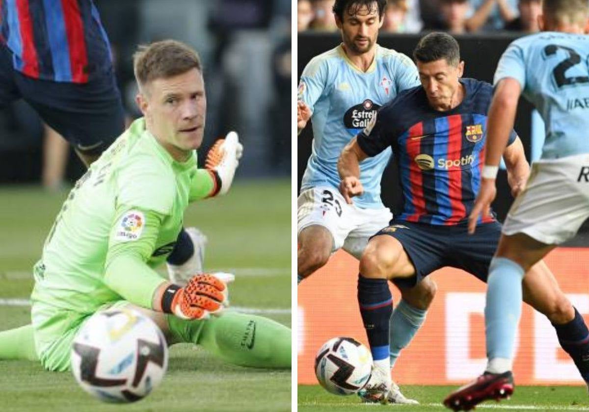 Ter Stegen y Lewandowsky