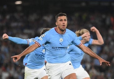 Así fue el golazo de Rodri que dio la Champions al Manchester City