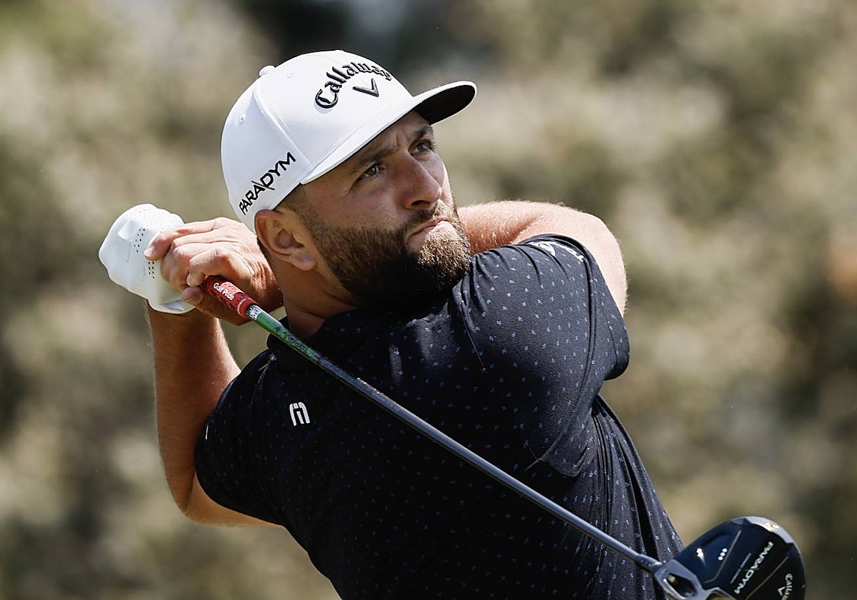 Rahm, ayer en Los Angeles