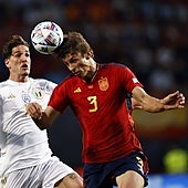El uno x uno del España - Italia de la Nations League: El infortunio del debutante Le Normand