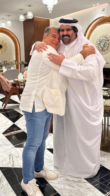 Laporta, entre la demolición y Troya