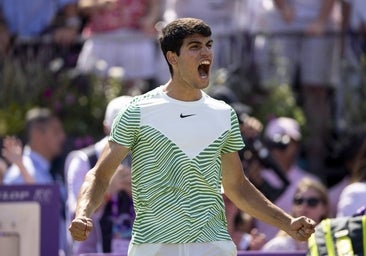 Así queda el ranking de la ATP tras el primer triunfo de Carlos Alcaraz sobre la hierba