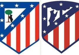 Los socios del Atlético piden el regreso del escudo anterior y fuerzan al club a una consulta vinculante