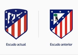 Abierta la votación vinculante para que los socios del Atlético puedan elegir su escudo