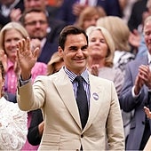 La pista central de Wimbledon revive su idilio con Roger Federer