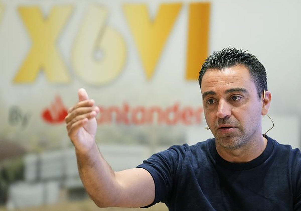Xavi ha presentado su campus de verano