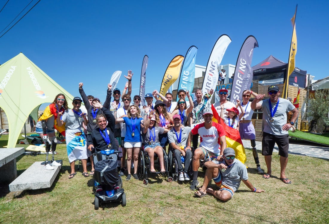 España, nuevo campeón de Europa en Parasurf