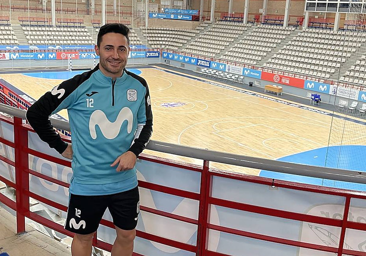 Borja, en el pabellón Jorge Garbajosa de Torrejón de Ardoz