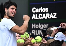 Alcaraz: «Sí, me siento capaz de ganar Wimbledon»
