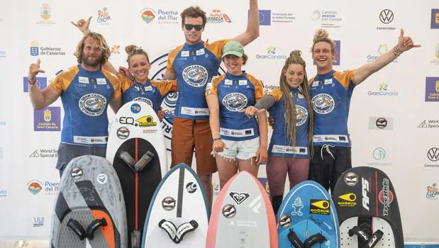 Nía Suardiaz ganó la Copa del Mundo de Freefly-Slalom en Gran Canaria