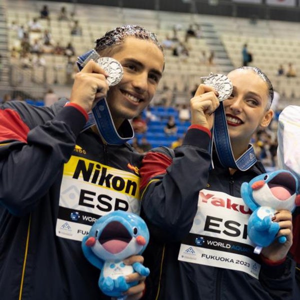 España logra dos medallas más en sincronizada