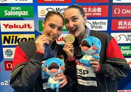 Las sevillanas Ozoghina y García, campeonas del mundo de natación artística