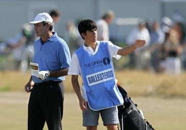 El 'British Open' que Severiano Ballesteros le regaló a su hijo Javier
