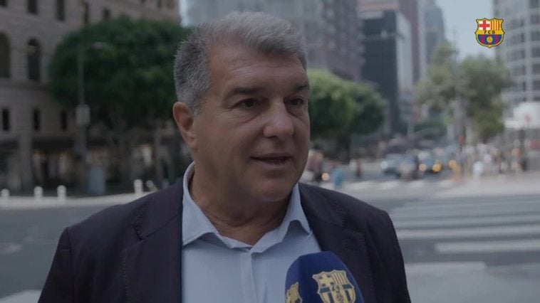 Laporta confirma el brote de gastroenteritis en la plantilla: "Es un duro golpe para los jugadores afectados"