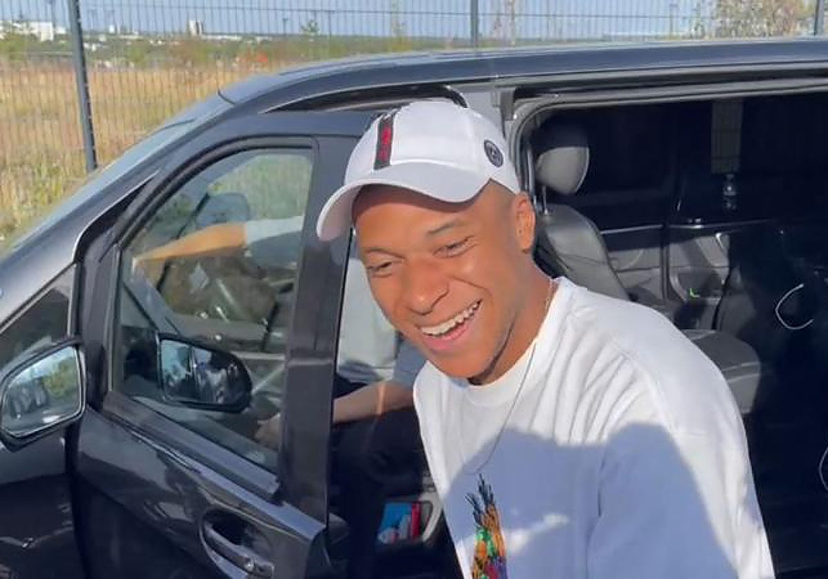 Mbappé, este sábado en París