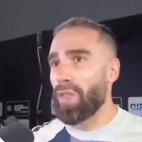 La sobrada de Carvajal tras la paliza del Barça: «A la hora de la verdad les pasaremos por encima»