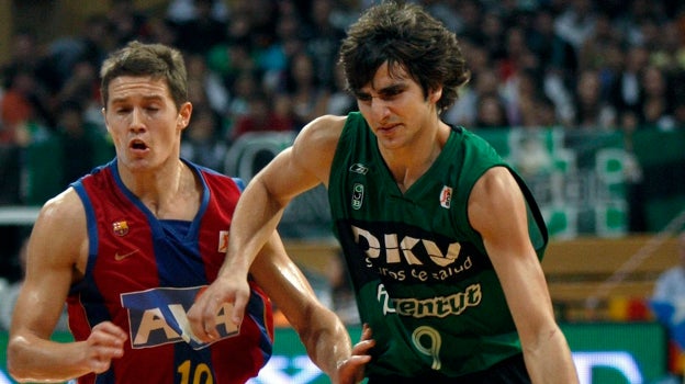 Ricky Rubio debutó en el baloncesto profesional con el Joventut de Badalona