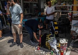Noche trágica en Atenas: un muerto en una batalla campal entre ultras del AEK y el Dinamo Zagreb